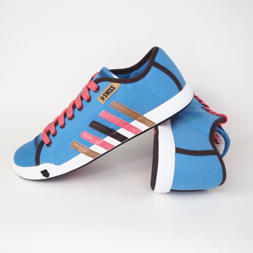 SOLD. Womens Shoes Moulton Blue Sneaker Tennis